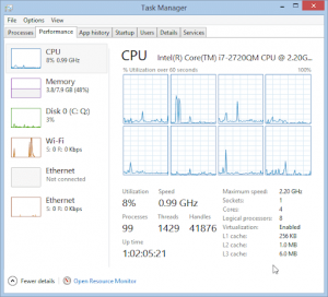 Как найти cpu cores на виндовс 7